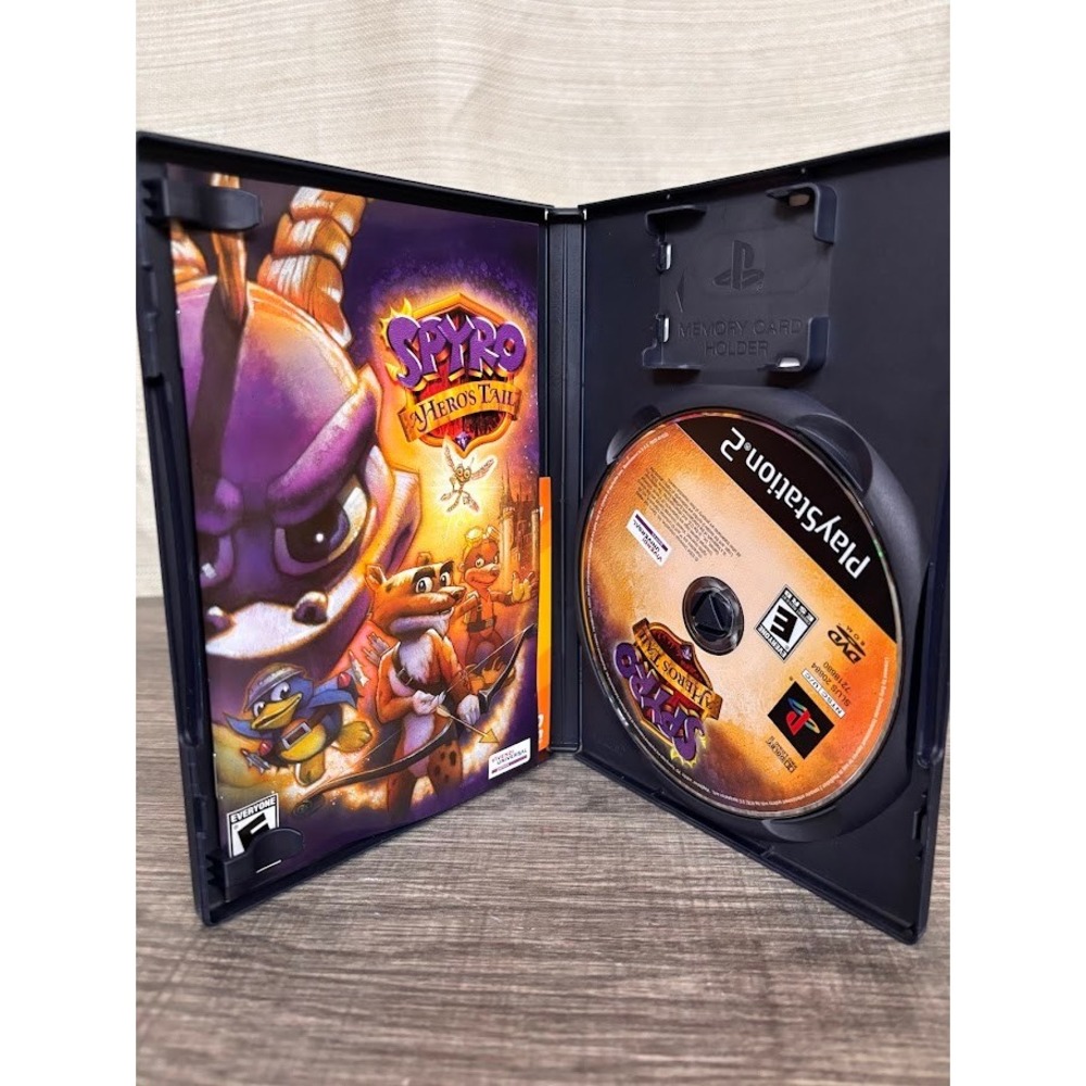 Spyro A Hero's Tail Sony PlayStation 2 PS2 2004 CIB Black Label Action Adventure